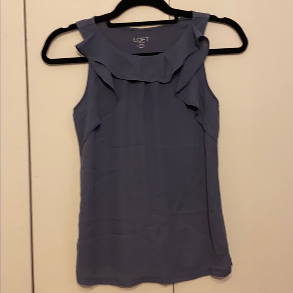 Loft flutter tank top